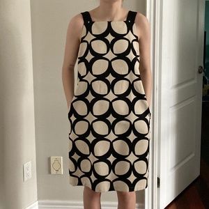 MaxMara beige and black dress - size 4